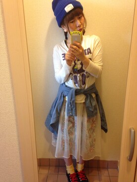 さきんこ。さん（レディース・153cm）の春コーディネート