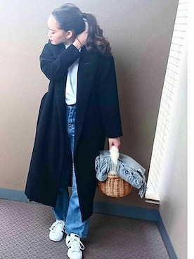 「SOFIE D'HOORE（ソフィードール）のアイテム（トップス）」を使った、ryoさん（レディース・156cm）の冬コーディネート