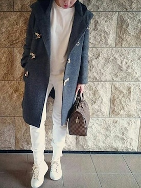 「SOFIE D'HOORE（ソフィードール）のアイテム（シューズ）」を使った、ryoさん（レディース・156cm）の冬コーディネート