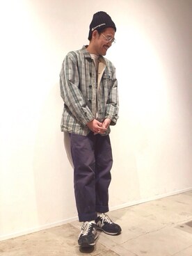 ワタナベユウさん（メンズ・178cm）の春コーディネート