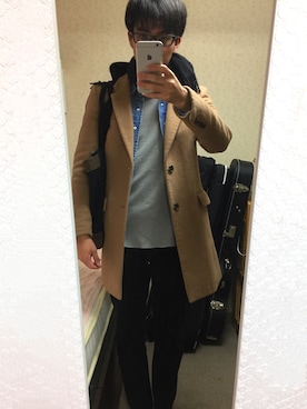 Tak.Kさん（メンズ・168cm）の冬コーディネート