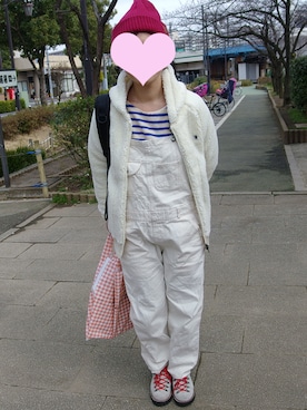 「FORK&SPOON」｜はるたんさん（レディース・160cm）の春コーディネート