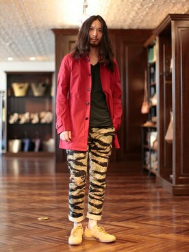 nano・universe men's STAFFさん（メンズ・173cm）の春コーディネート