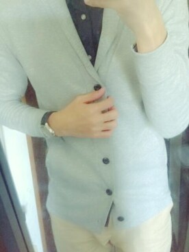 「大学」｜「アイテム（腕時計）」を使った、Ryoya Kubotaさん（メンズ・183cm）の春コーディネート