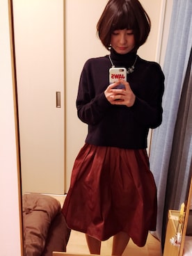 サエコさん（レディース・156cm）の冬コーディネート