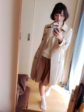 サエコさん（レディース・157cm）の春コーディネート