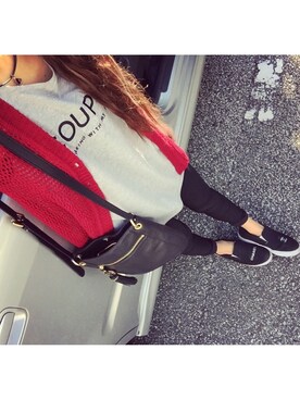 「mk」｜yuzさん（レディース・156cm）の冬コーディネート