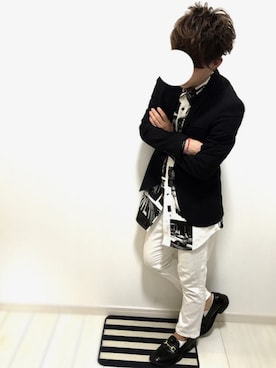 「REBTRAIT（レブトレイト）のアイテム」を使った、ともさん（メンズ・164cm）の夏コーディネート