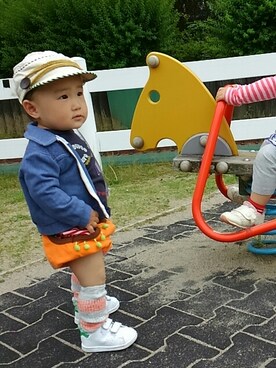 たろうさん（キッズ・70cm）の春コーディネート