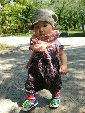 たろうさん（キッズ・70cm）の春コーディネート