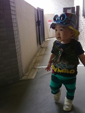 たろうさん（キッズ・70cm）の夏コーディネート