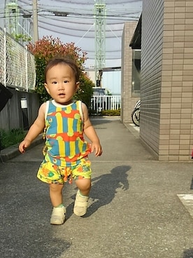 たろうさん（キッズ・70cm）の夏コーディネート