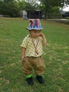 たろうさん（キッズ・70cm）の夏コーディネート