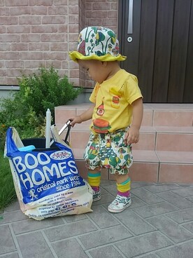 たろうさん(キッズ・70cm)の夏コーディネート