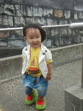 たろうさん（キッズ・70cm）の秋コーディネート