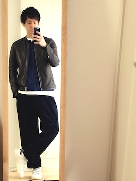 JyunyaItoさん（メンズ・173cm）の秋コーディネート