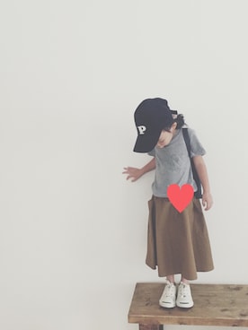 keemiiiiiさん（キッズ・100cm）の秋コーディネート