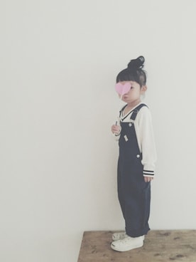 keemiiiiiさん（キッズ・100cm）の秋コーディネート