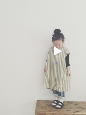 keemiiiiiさん（キッズ・100cm）の春コーディネート