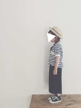 keemiiiiiさん（キッズ・100cm）の春コーディネート