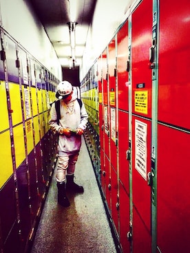 「Kingのアイテム」を使った、kingさん（メンズ・168cm）の秋コーディネート