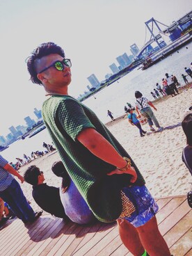 「Kingのアイテム」を使った、kingさん（メンズ・168cm）の春コーディネート