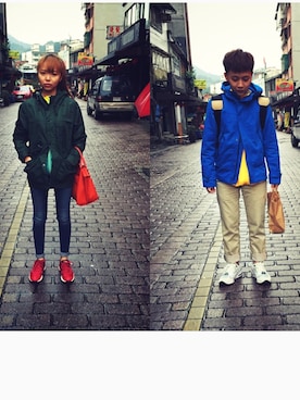 艾波エンポ & 小新しんちゃんさんのコーディネート