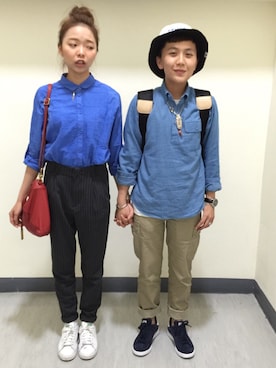 艾波エンポ & 小新しんちゃんさんのコーディネート