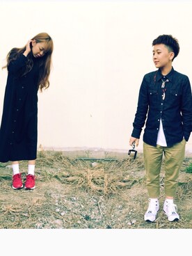 艾波エンポ & 小新しんちゃんさんのコーディネート