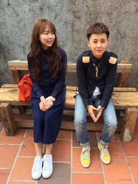 艾波エンポ & 小新しんちゃんさんのコーディネート