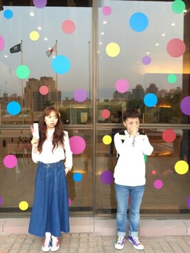 艾波エンポ & 小新しんちゃんさんのコーディネート