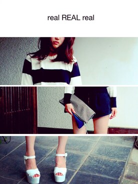 奥田晃子さん（レディース・153cm）の夏コーディネート