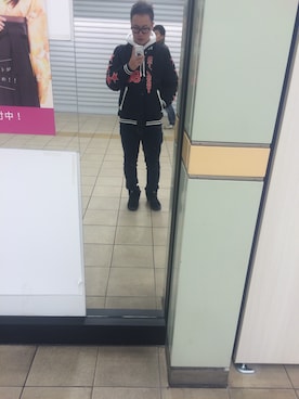 まっつんさん（メンズ・170cm）の冬コーディネート