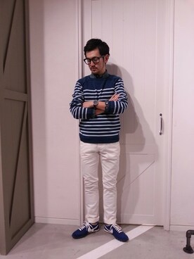 seike hirokiさん（メンズ・171cm）の冬コーディネート