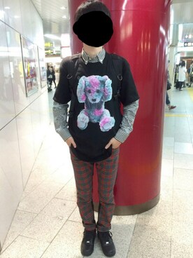 「VCTO（ヴィクト）のアイテム」を使った、Apple☺︎さん（メンズ・170cm）の春コーディネート