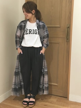 studio CLIP saitoさん（レディース・148cm）の夏コーディネート