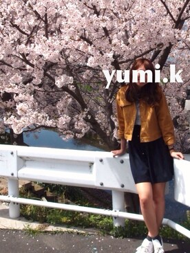 yumi.kさんの「CONVERSE ALL STAR HI」を使ったコーディネート
