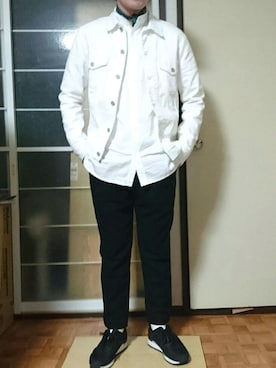 「EDIFICE（エディフィス）のアイテム（財布/小物）」を使った、akira miyashitaさん（メンズ・170cm）の春コーディネート