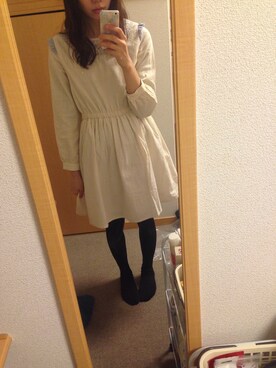 「Crisp」｜わらび餅さん（レディース・162cm）の冬コーディネート