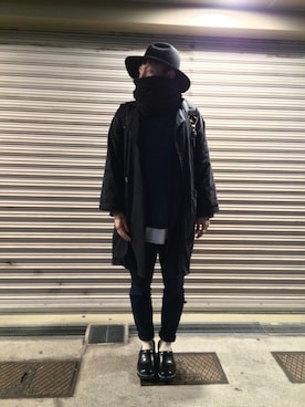 「バレンタインデートスタイル」｜「アイテム（その他アウター）」を使った、おくだゆうきさん（メンズ・178cm）の冬コーディネート