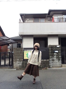 「マーレマーレ」｜mayuさん（レディース・152cm）の秋コーディネート