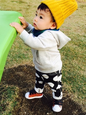 SiONさん(キッズ・70cm)の秋コーディネート