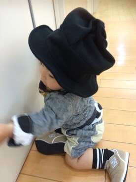 SiONさん（キッズ・70cm）の秋コーディネート