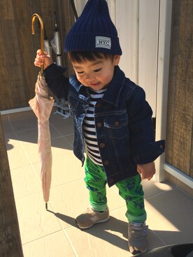 SiONさん（キッズ・80cm）の春コーディネート