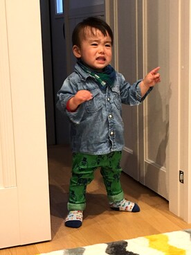 SiONさん（キッズ・80cm）の春コーディネート