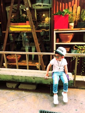 SERENさん（キッズ・110cm）の春コーディネート