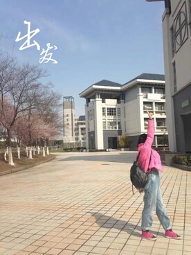 「アイテム（サロペット/オーバーオール）」を使った、Bradberryさん（レディース・167cm・10代）の春コーディネート
