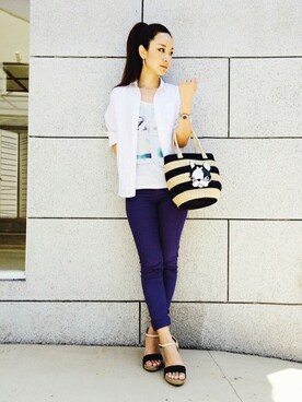 STAFFさん(レディース・160cm)の春コーディネート