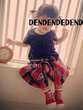 「CHIP TRIP（チップトリップ）のアイテム」を使った、DEN_chanさん（キッズ・70cm）の秋コーディネート