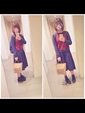 彩香さん（レディース・162cm）の春コーディネート